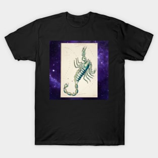 Scorpio Astrological Chart. T-Shirt